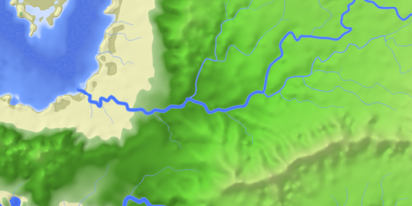 Note that now-perfect ocean coastline