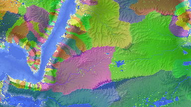 Watersheds visualized